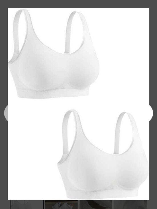 Shapermint Other - NEW / NWT Shapermint Seamless Wireless Daily Comfort Shaper Bra - White (2-Pack)